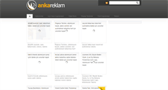 Desktop Screenshot of ankareklamcilik.com